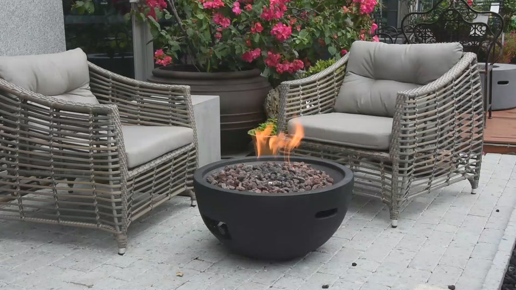 Video of Modeno Jefferson Fire Table
