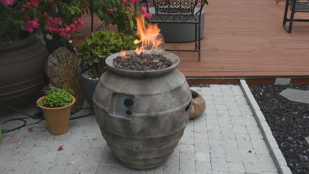 Video of Modeno Pompeii Fire Pit