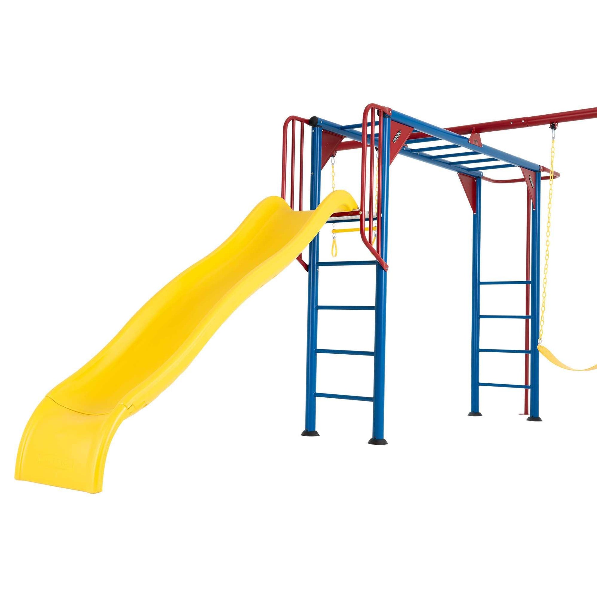 Lifetime Monkey Bar Swing Set in Primary Colors Backyard Playground