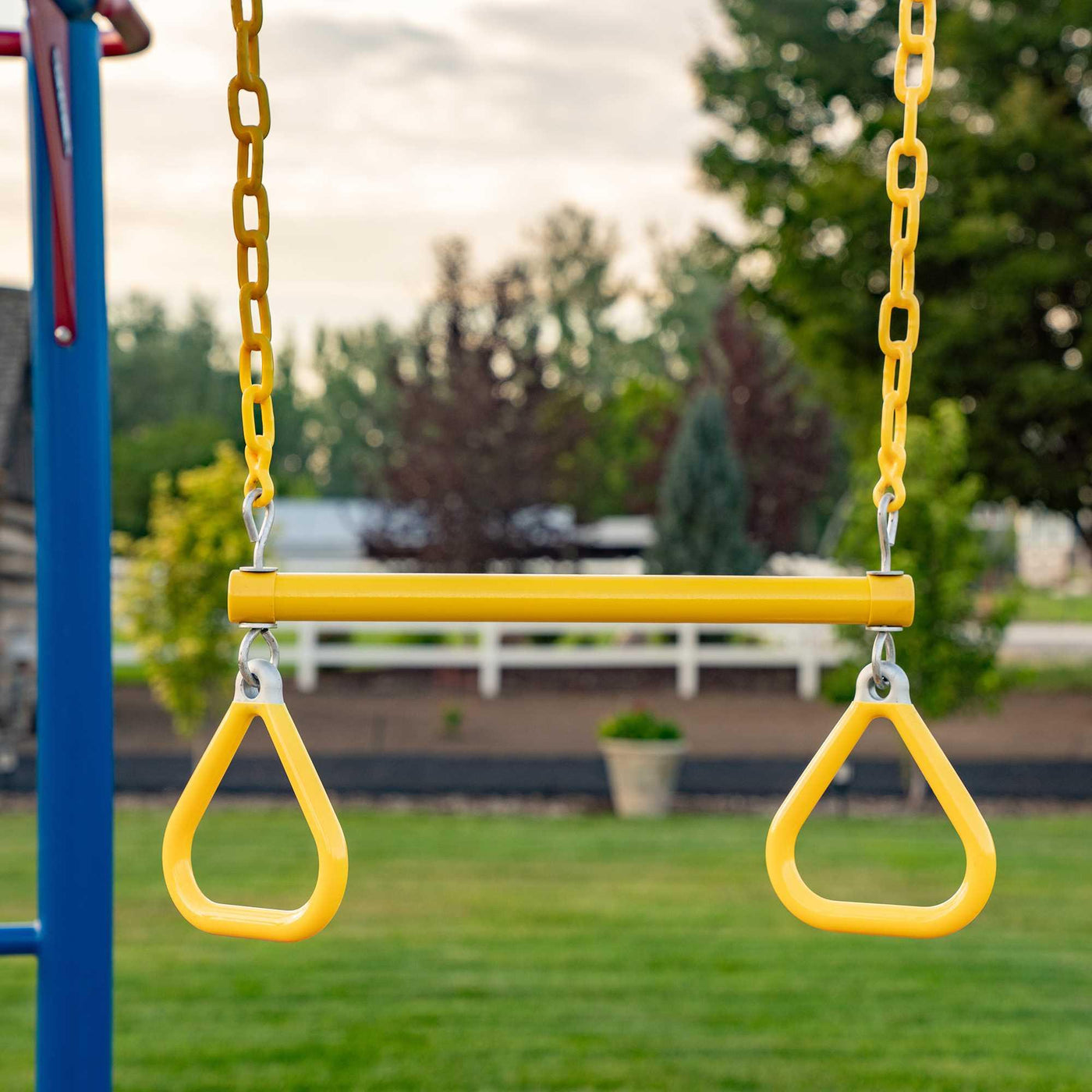 Lifetime Monkey Bar Swing Set in Primary Colors Backyard Playground