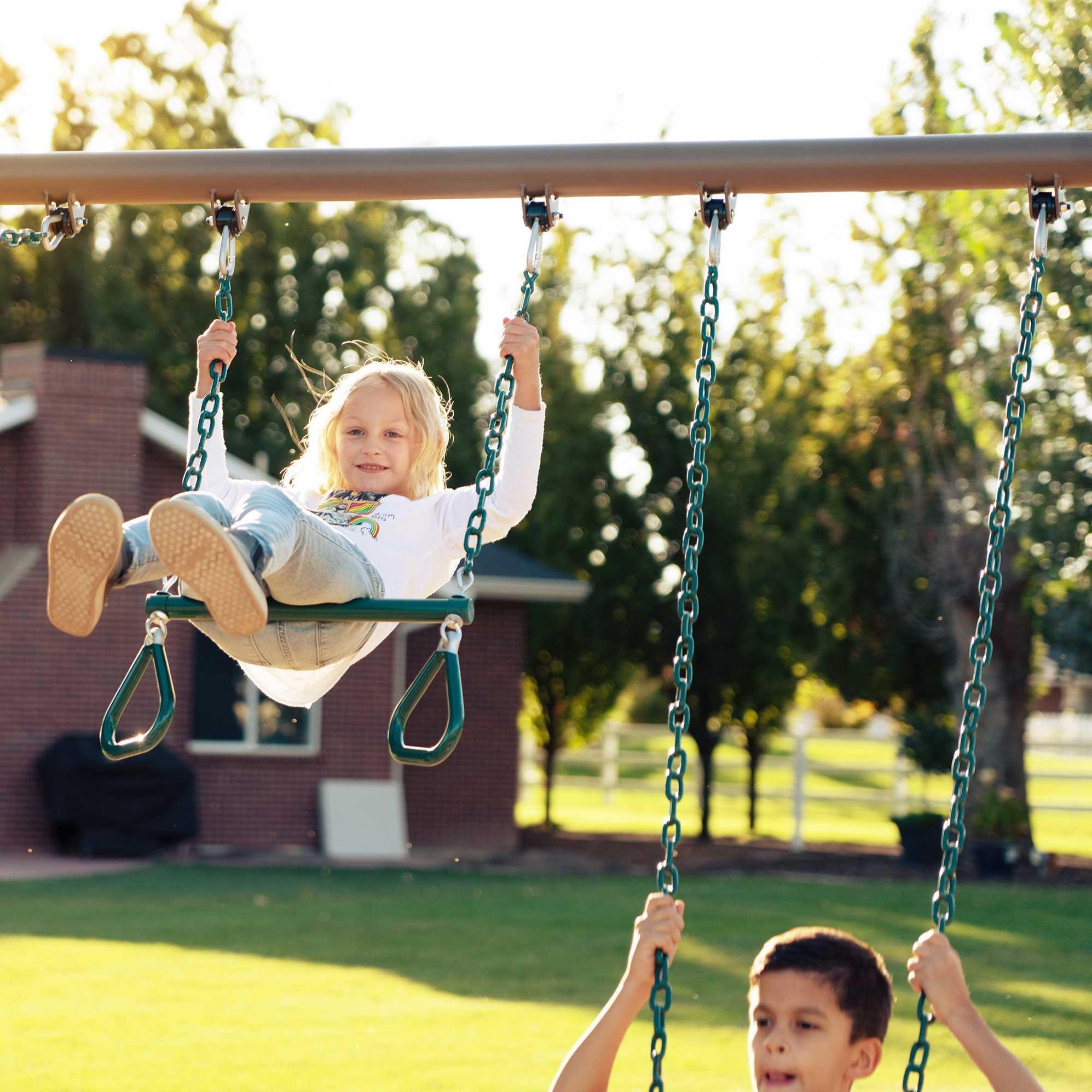 Lifetime Big Stuff Swing Set Outdoor Fun for Kids Shop Now — Backyard
