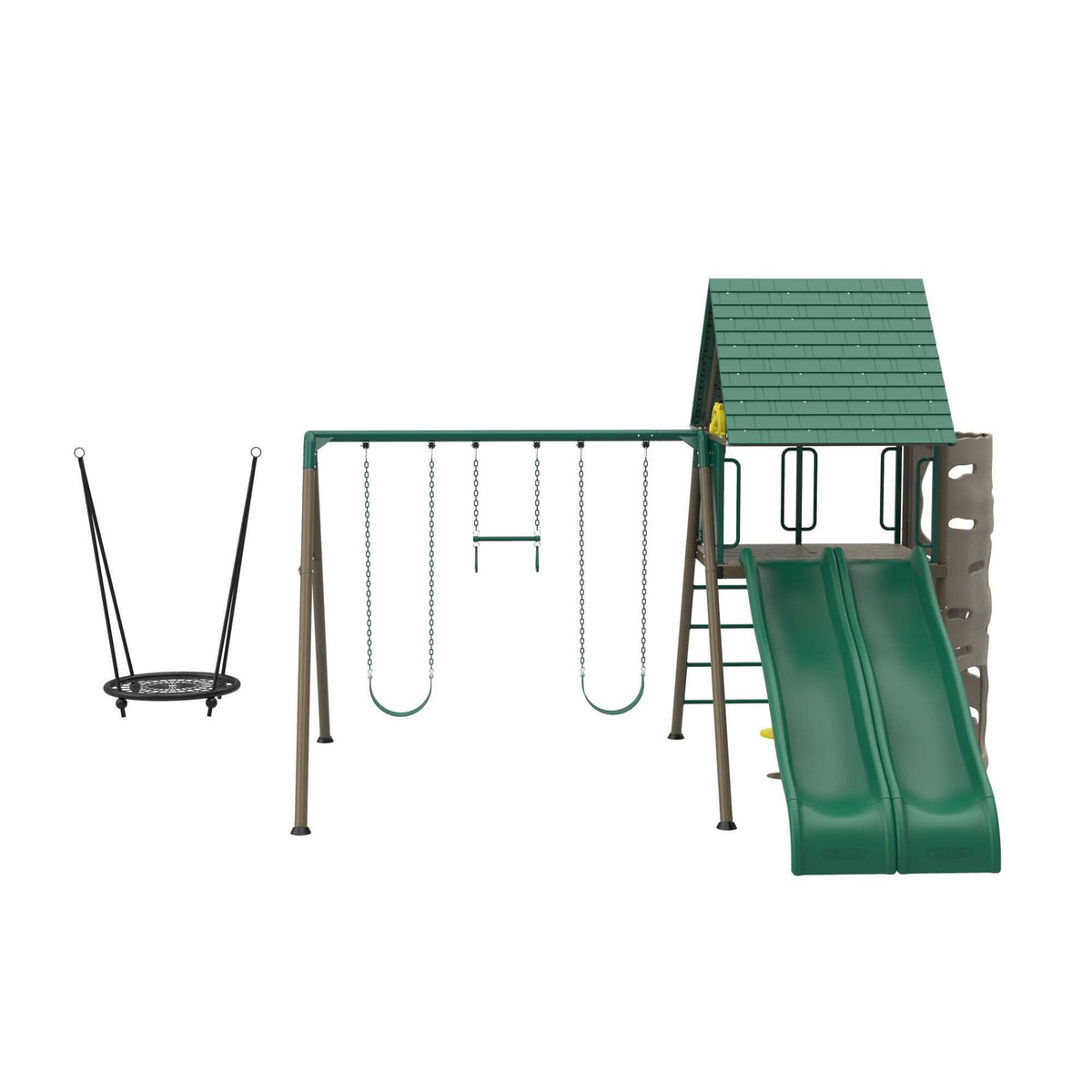 Lifetime Big Stuff TwoSlide Swing Set Enchanting Adventures Await