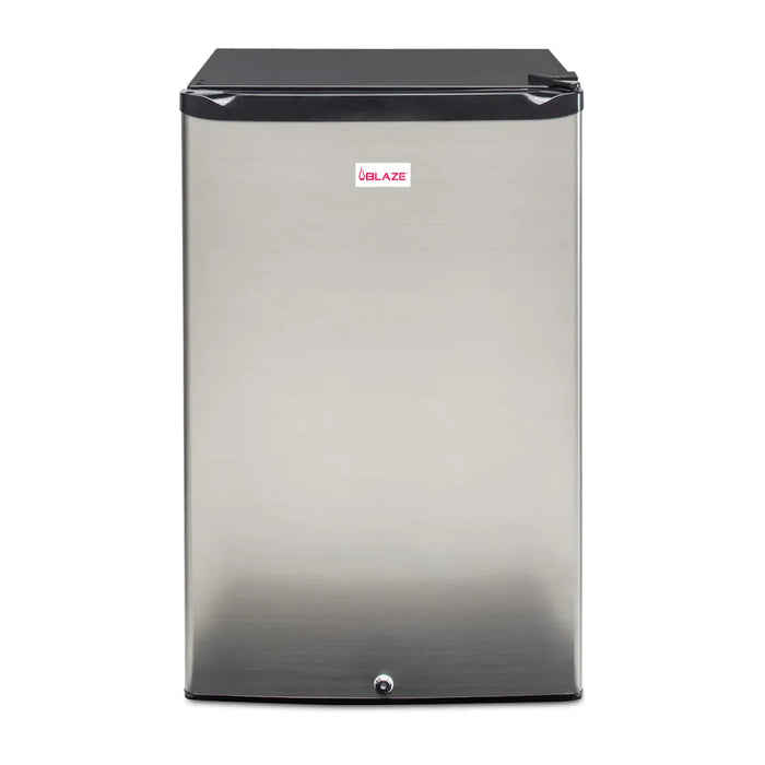 A Blaze Grills 20-Inch Outdoor Compact Refrigerator on a white background.