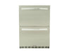 A Blaze Grills Double Drawer 5.1 Cu. Ft. Refrigerator, showcased on a white background.