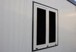 Duramax Flat Roof Building 19x10 - Backyard Oasis window details