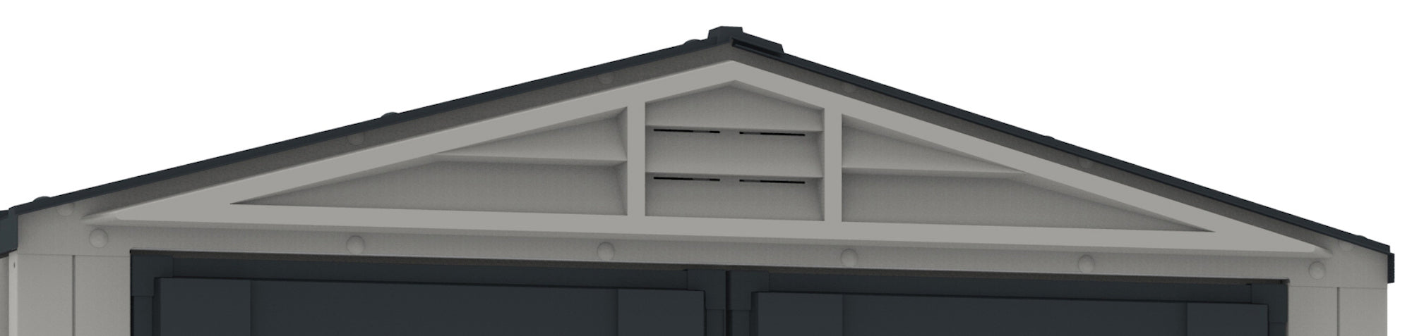 Duramax YardMate Plus 5'x5' w/floor - Backyard Oasis Ventilation details