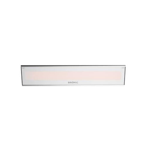 White Platinum Smart-Heat 4500W Marine Grade Electric Heater by Bromic for stylish outdoor heating.