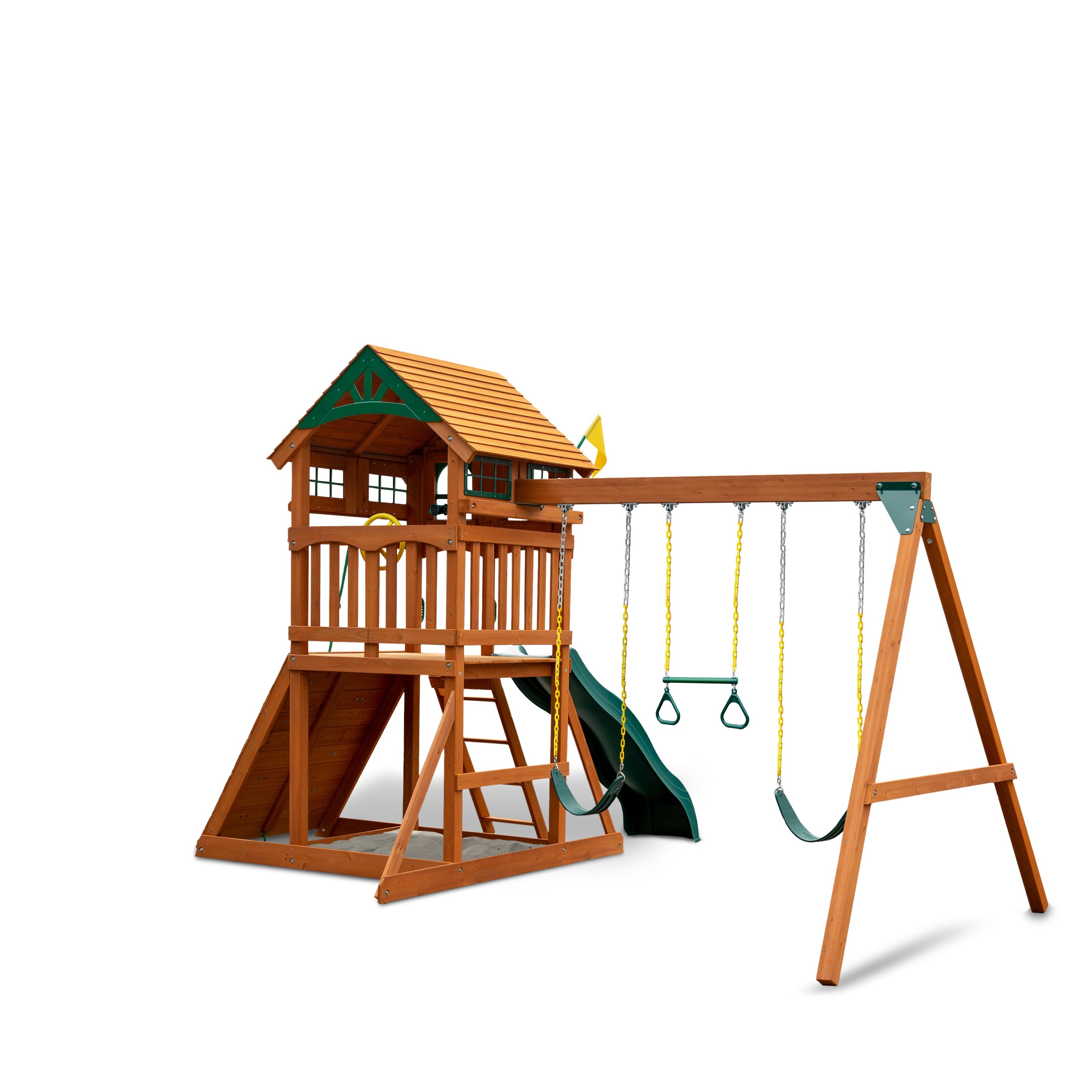 Buy Gorilla Playsets Outing Swing Set: Your Kids' Backyard Adventure ...