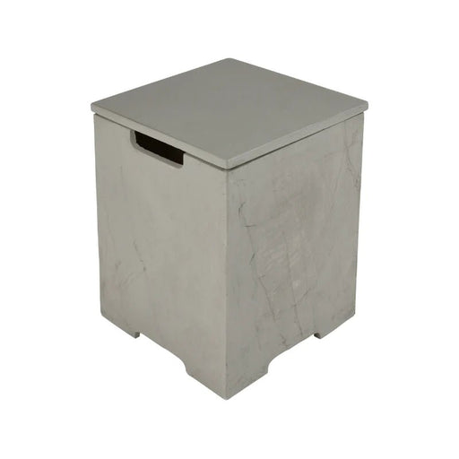 A gray Elementi Plus Square Concrete Tank Cover