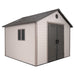 A Lifetime 11 Ft. X 11 Ft. Outdoor Storage Shed - 6433 on a white background.