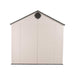 A Lifetime 8 Ft. X 12.5 Ft. Outdoor Storage Shed - 6402 on a white background.