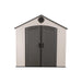 A Lifetime 8 Ft. X 12.5 Ft. Outdoor Storage Shed - 6402 on a white background.