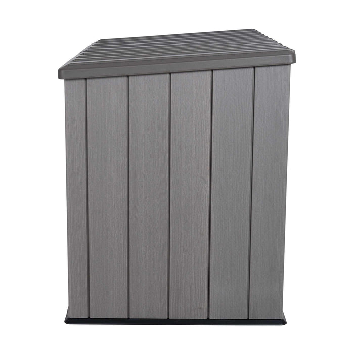 A Lifetime Horizontal Storage Shed (75 Cubic Feet) - 60341 on a white background.