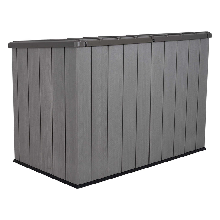 A Lifetime Horizontal Storage Shed (75 Cubic Feet) - 60341 on a white background.