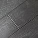A close up view of a Lifetime 10 Ft. X 8 Ft. Outdoor Storage Shed - 60330 black wood floor.