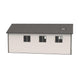A Lifetime 11 Ft. X 21 Ft. Outdoor Storage Shed - 60237 with two windows and a roof in a 3d rendering.