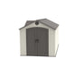 A Lifetime 15 Ft. X 8 Ft. Outdoor Storage Shed - 60079 on a white background.