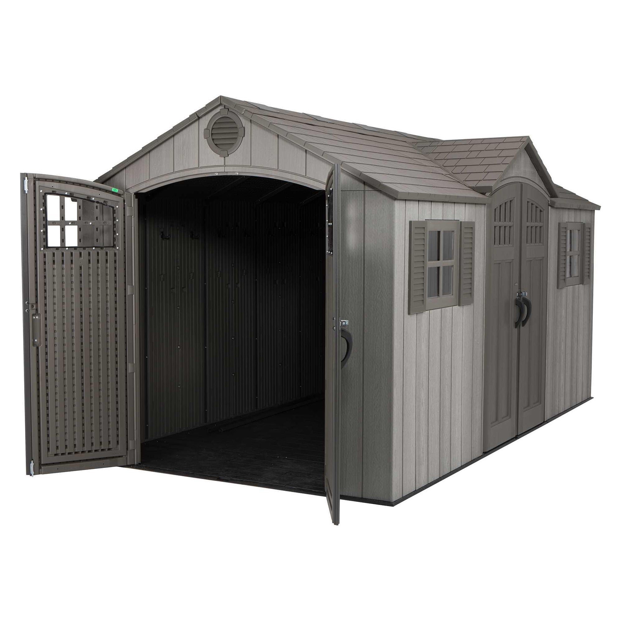 Lifetime 15x8 Outdoor Storage Shed 60318 Spacious Storage Solution Lifetime 15x8 outdoor storage shed 60318 spacious storage solution