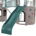 Close-up of the slide on the Lifetime Double Adventure Tower playset.