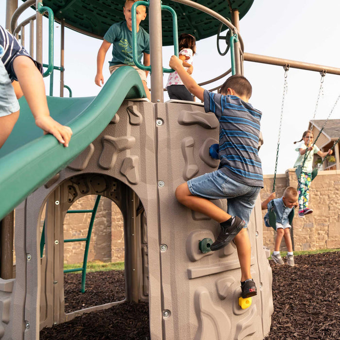 Lifetime Double Adventure Tower with Monkey Bars 90966