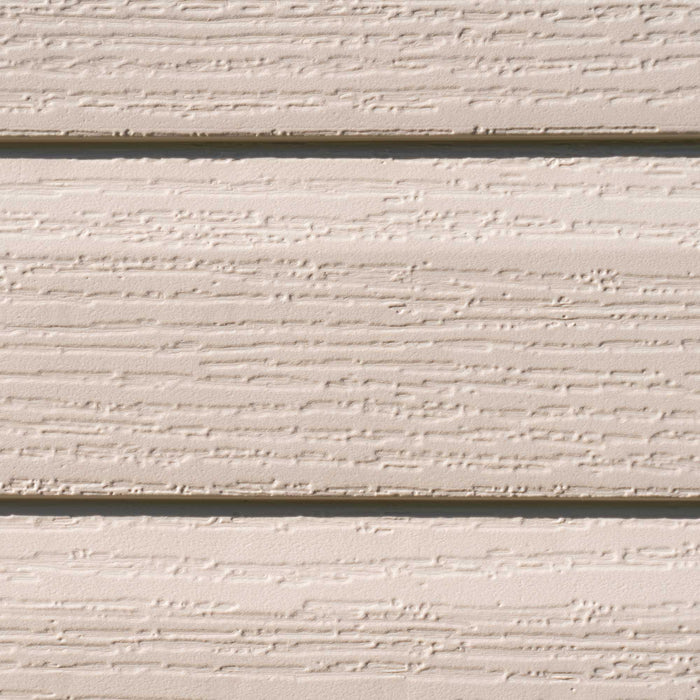 A close up view of a Lifetime 10 Ft. X 8 Ft. Outdoor Storage Shed - 60005 siding.