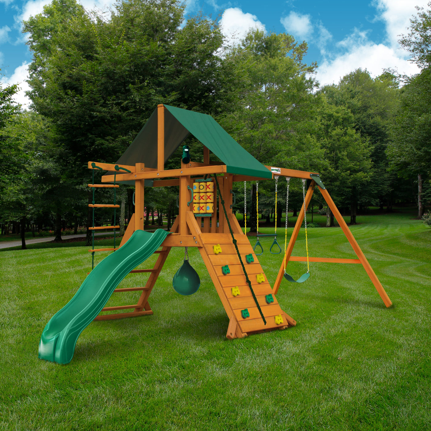 Gorilla Playsets High Point II Swing Set Backyard Adventure Awaits