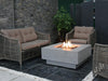 Elementi Manhattan Fire Table - OFG103 with couches