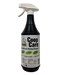 The OverEZ Coop Care organic cleaning solution bottle, an integral part of maintaining the Small Flock Bundle Pro's cleanliness and hygiene.