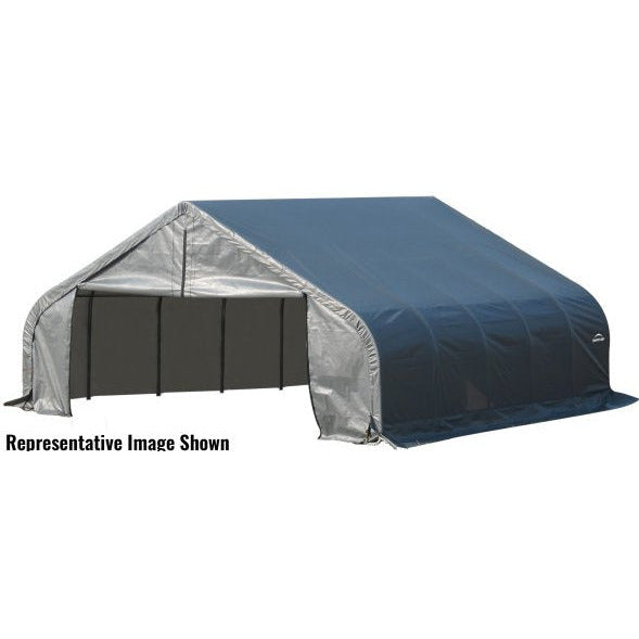 ShelterLogic ShelterCoat 22 x 28 ft. Garage Peak Gray STD - Backyard Oasis
