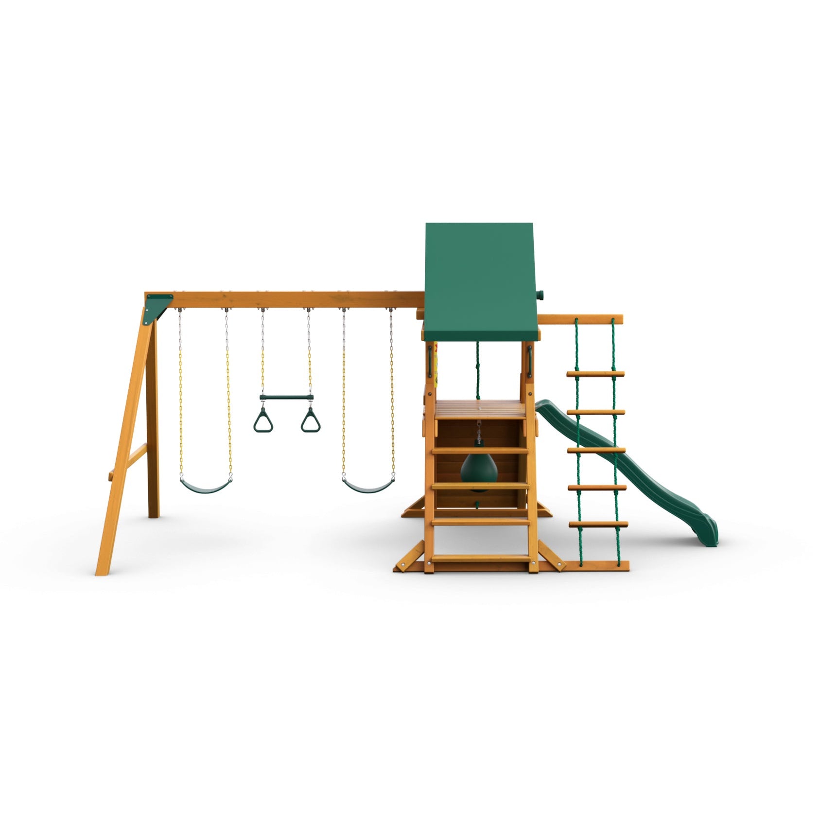 Gorilla Playsets High Point II Swing Set | Backyard Adventure Awaits ...