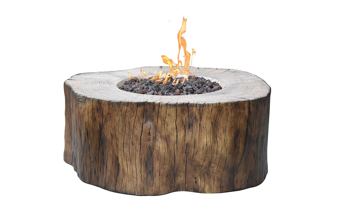 Elementi Manchester Fire Table - Redwood 