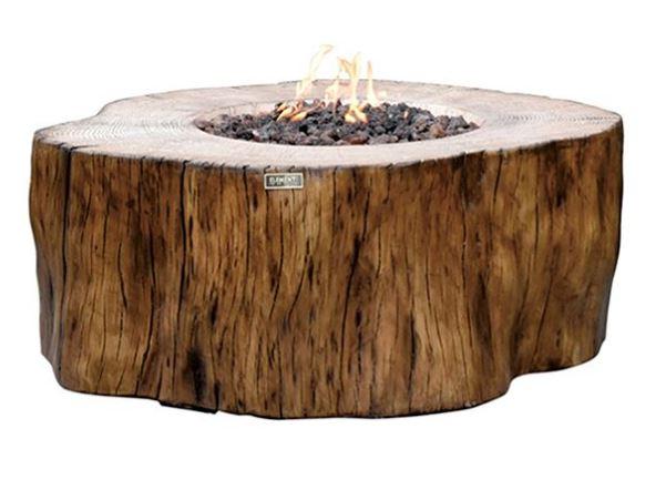 Elementi Manchester Fire Table - Redwood OFG145